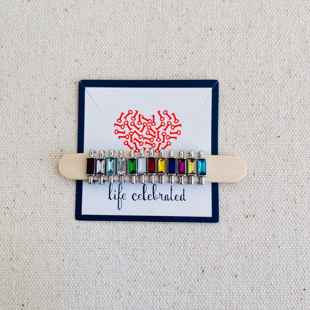 *April Birthstone Charm* KEEP COLLECTIVE Silver